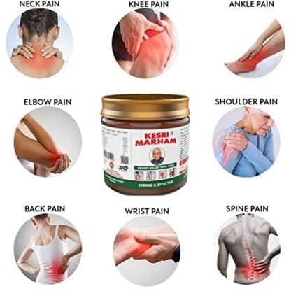 Kesri Marham Ayurvedic Pain Relief Rub Massage Balm - Image 3
