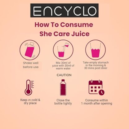 ENCYCLO ESSENTIALS She Care Juice - Image 5