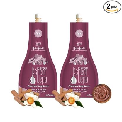 Nat Habit Fresh Chandan Nagakesar Ksheer Lepa Face Mask