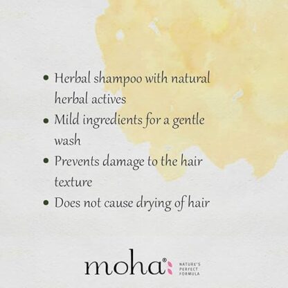 Moha: Herbal Hair Shampoo Herbal Hair Cleanser - Image 4