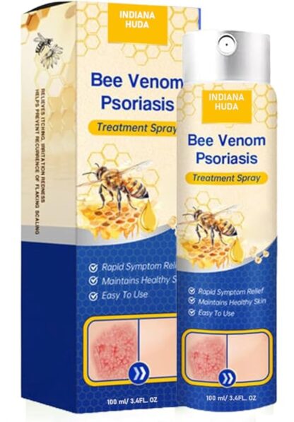 Indiana Huda Bee Venom Psoriasis Natural Treatment Spray