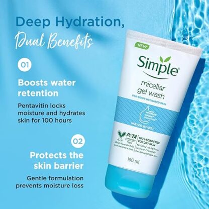 Simple Water Boost Micellar Face Wash - Image 5