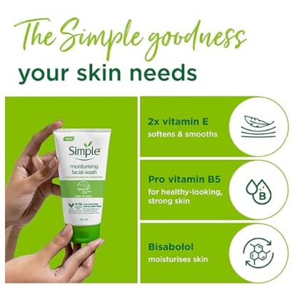 Simple Kind To Skin Moisturising Facial Wash - Image 5