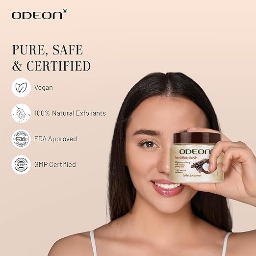 ODEON Coffee and Coconut Scrub - Image 4