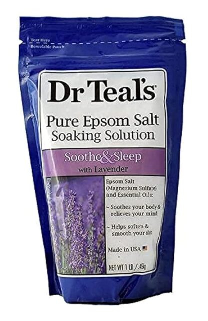 Dr Teal's Pure Epsom Bath Salt Soak