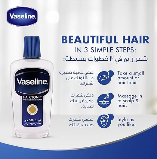 Roll over image to zoom in Vaseline Hair Tonic & Scalp Conditioner - Image 3