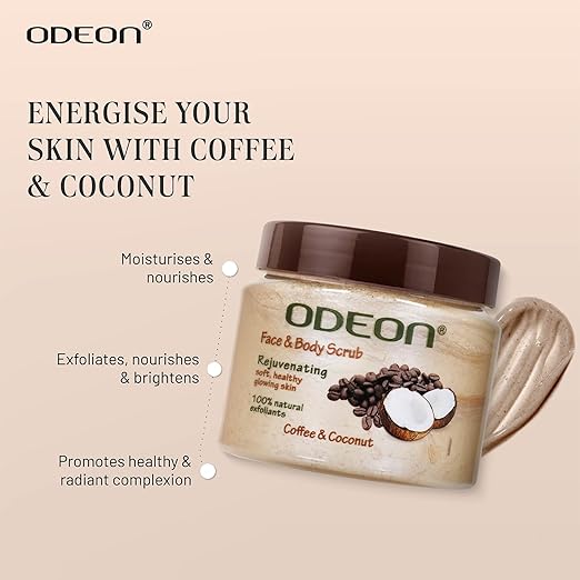 ODEON Coffee and Coconut Scrub - Image 3