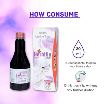 𝐇𝐞𝐫𝐛𝐢𝐟𝐢𝐧 Uterine Ayurvedic Tonic for Women - Image 3
