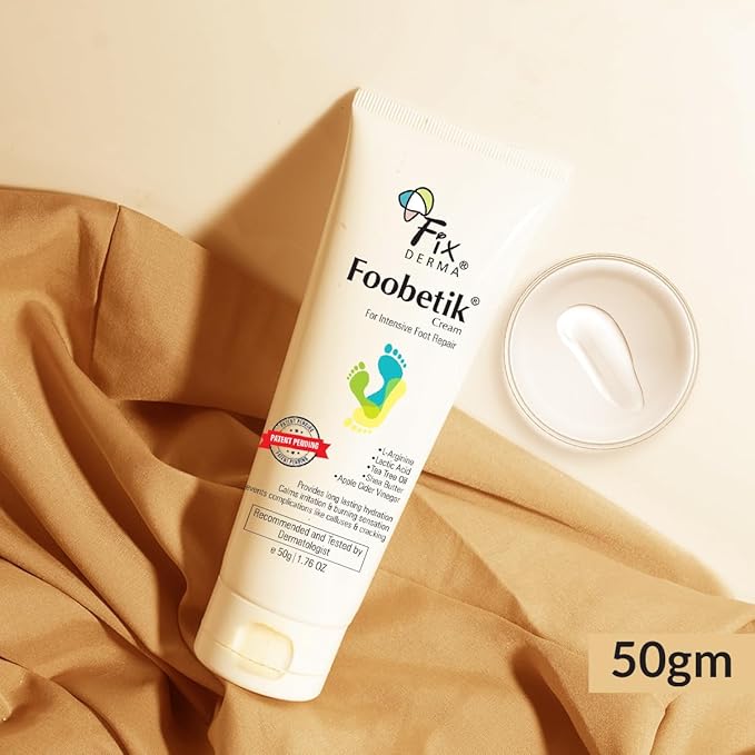 Fixderma Foobetik Cream, Foot cream, Foot Care For Diabetic, For Dry - Image 2