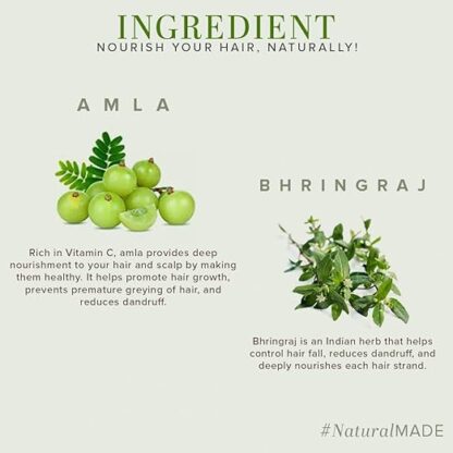 Khadi Natural Amla & Bhringraj Hair Shampoo - Image 3