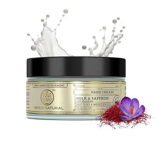 Khadi Natural Milk & Saffron Herbal Hand Cream