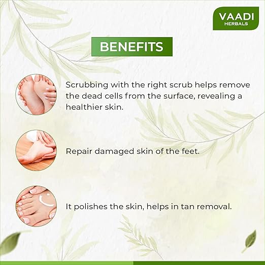 Vaadi Herbals Foot Scrub - Image 3