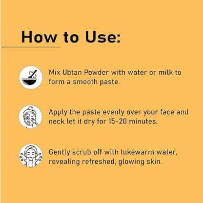 Mi nature Ubtan Face and Body Pack - Image 4