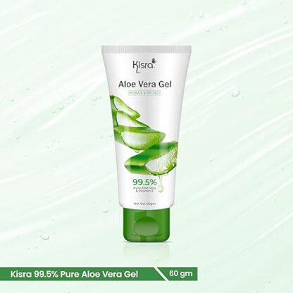 Kisra 99.5% Pure & Organic Aloe Vera Gel - Image 2
