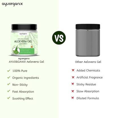AYUORGANIX Aloe Vera Gel - Image 5