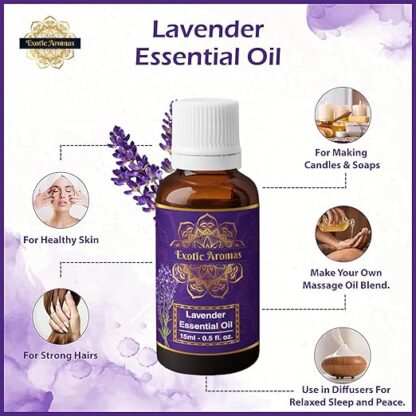 Exotic Aromas Lavender Essential Oil - Image 3