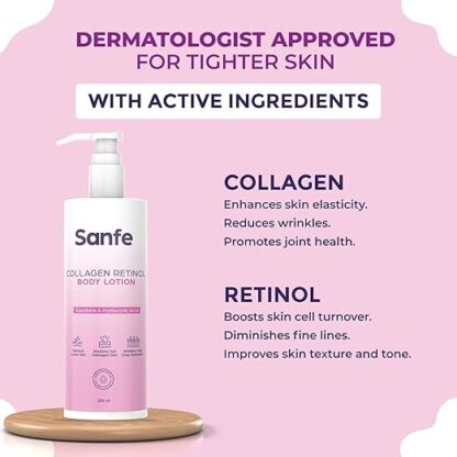 Sanfe Collagen Retinol Body Lotion - Image 5