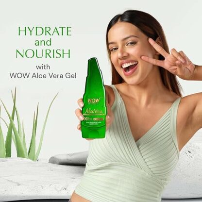 WOW Skin Science Aloe Vera Multipurpose Beauty Gel - Image 2