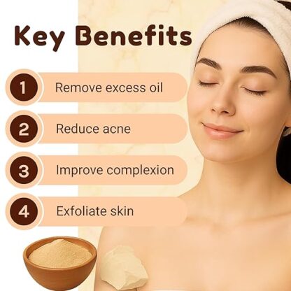 Veddantis 100% Pure Multani Mitti Powder - Image 3