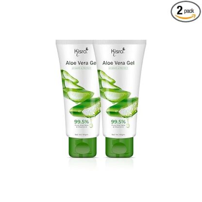 Kisra 99.5% Pure & Organic Aloe Vera Gel