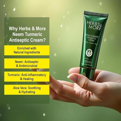 Neem Turmeric Antiseptic Cream - Image 4
