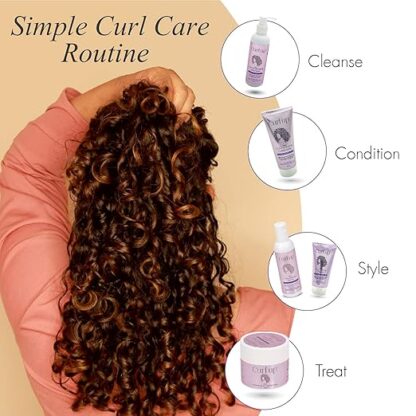 Curl up Intense Hydrating Hair Mask - Deep Conditioner For Curly Hair - Image 6
