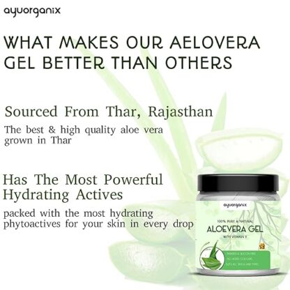 AYUORGANIX Aloe Vera Gel - Image 4