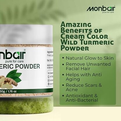 Monbair Wild Turmeric Powder - Image 3