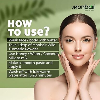 Monbair Wild Turmeric Powder - Image 4