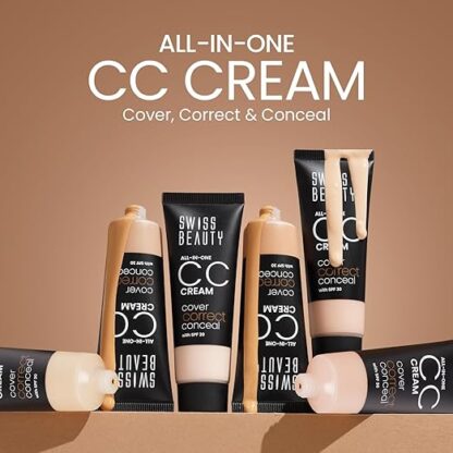 Swiss Beauty All-In-One Lightweight CC Cream with SPF - Image 2