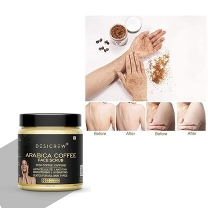 Desicrew Arabica Coffee Face Scrub With Coffee - Image 3