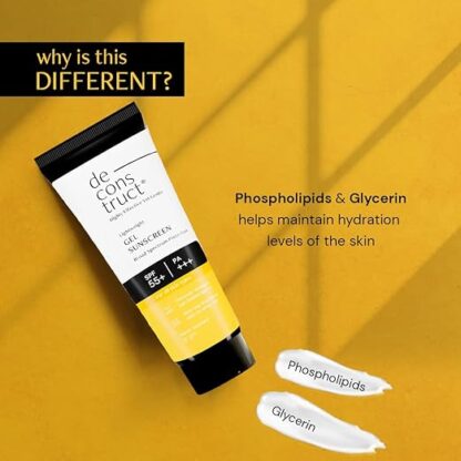 Deconstruct Face Gel Sunscreen SPF - Image 3