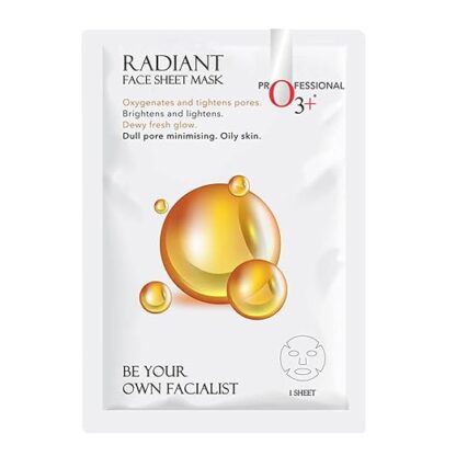 O3+ Facialist Radiant Face Sheet Mask for Oxygenates