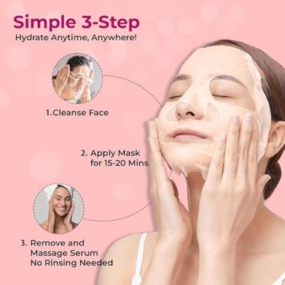 Sparkel Hydrating Facial Sheet Mask - Image 2