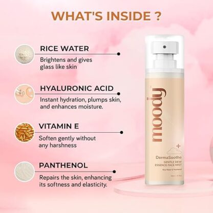Moody DermaSoothe Brighening Face Mist - Image 4
