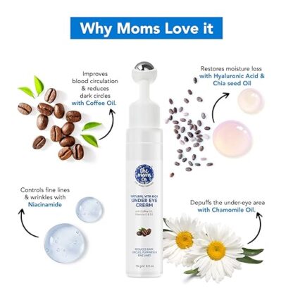The Moms Co. Natural Vita Rich Under Eye Cream - Image 3